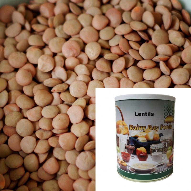 Lentils 88 oz #10 (Store Pickup Only) - BeReadyFoods.com