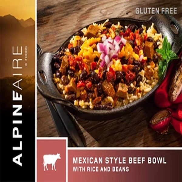 Mexican Style Beef Bowl 6.24 oz Pouch - BeReadyFoods.com