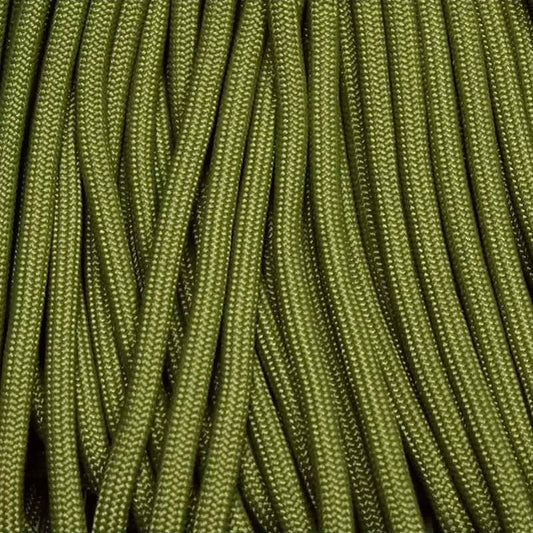 Moss Green 550 Paracord 100 feet Made in USA - BeReadyFoods.com