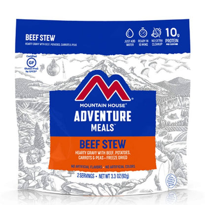 Mountain House Beef Stew 3.3 oz Pouch - BeReadyFoods.com