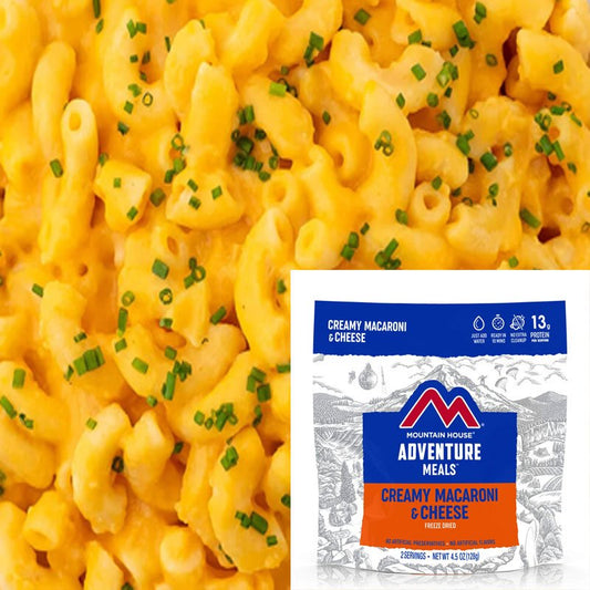 Mountain House Creamy Macaroni & Cheese 4.5 oz Pouch - BeReadyFoods.com