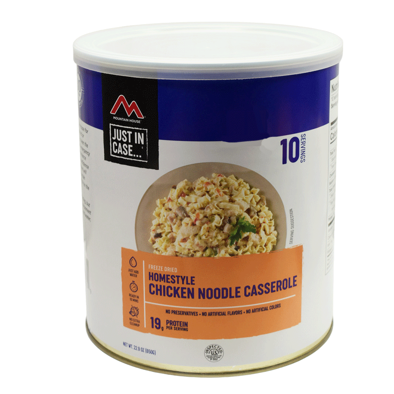 Mountain House Homestyle Chicken Noodle Casserole #10 - BeReadyFoods.com