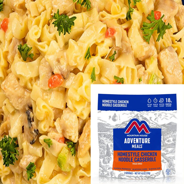 Mountain House Homestyle Chicken Noodle Casserole 4.6 oz Pouch - BeReadyFoods.com