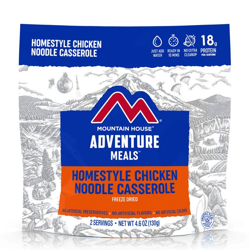 Mountain House Homestyle Chicken Noodle Casserole 4.6 oz Pouch - BeReadyFoods.com