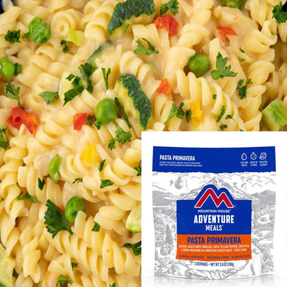 Mountain House Pasta Primavera 3.8 oz Pouch - BeReadyFoods.com