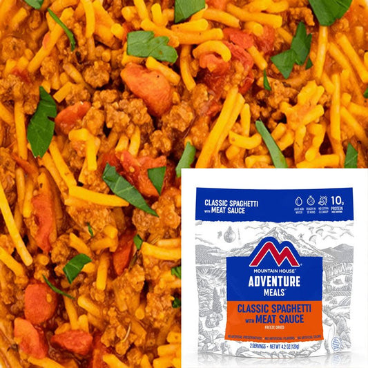 Mountain House Spaghetti & Meat Sauce 4.2 oz Pouch - BeReadyFoods.com