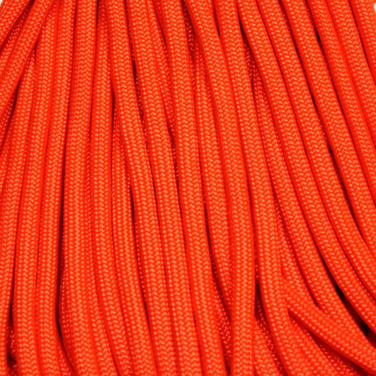 Neon Orange 550 Paracord 100 feet Made in USA. - BeReadyFoods.com