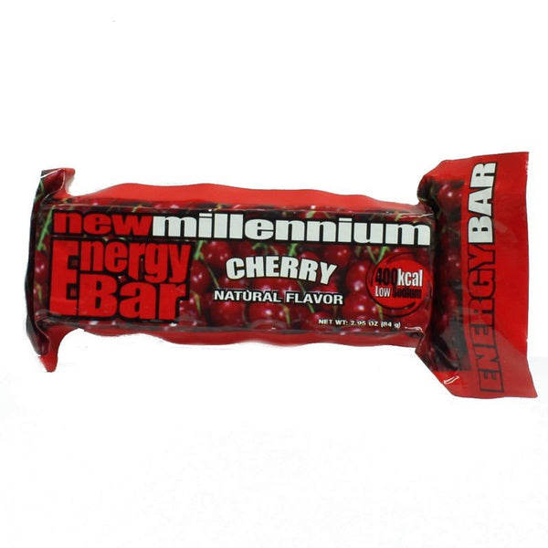 New Millennium Energy Bar Cherry 400 Calories - BeReadyFoods.com