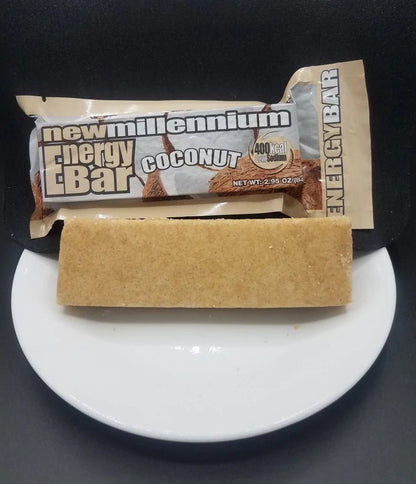 New Millennium Energy Bar Coconut 400 Calories - BeReadyFoods.com