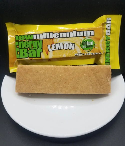 New Millennium Energy Bar Lemon 400 Calories - BeReadyFoods.com