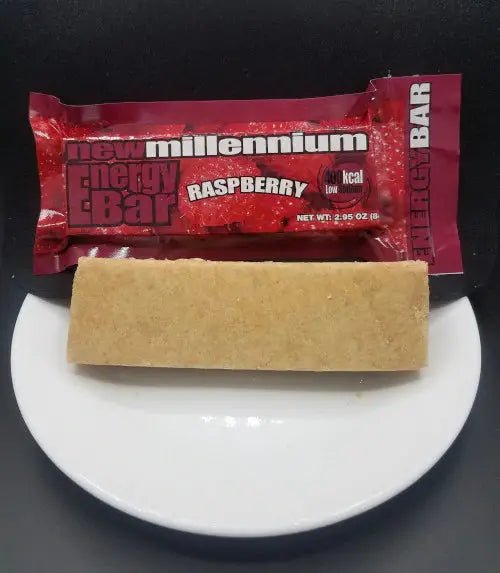 New Millennium Energy Bar Raspberry 400 Calories - BeReadyFoods.com