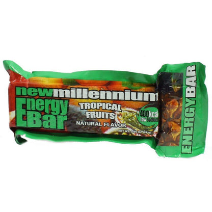 New Millennium Energy Bar Tropical Fruit 400 Calories - BeReadyFoods.com