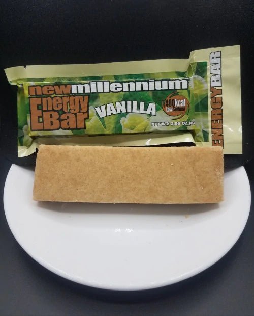 New Millennium Energy Bar Vanilla 400 Calories - BeReadyFoods.com