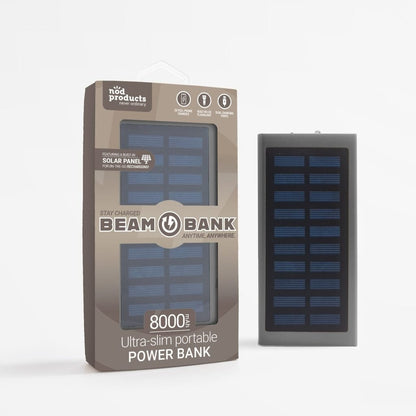 Nod 8000 mAH Power Bank with Solar - BeReadyFoods.com