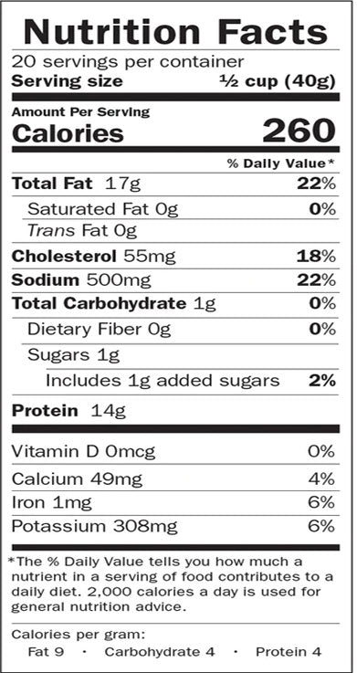 NutriStore Freeze Dried Sausage Crumbles 34.9 oz #10 - BeReadyFoods.com