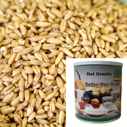 Oat Groats 85 oz #10 (Store Pickup Only) - BeReadyFoods.com