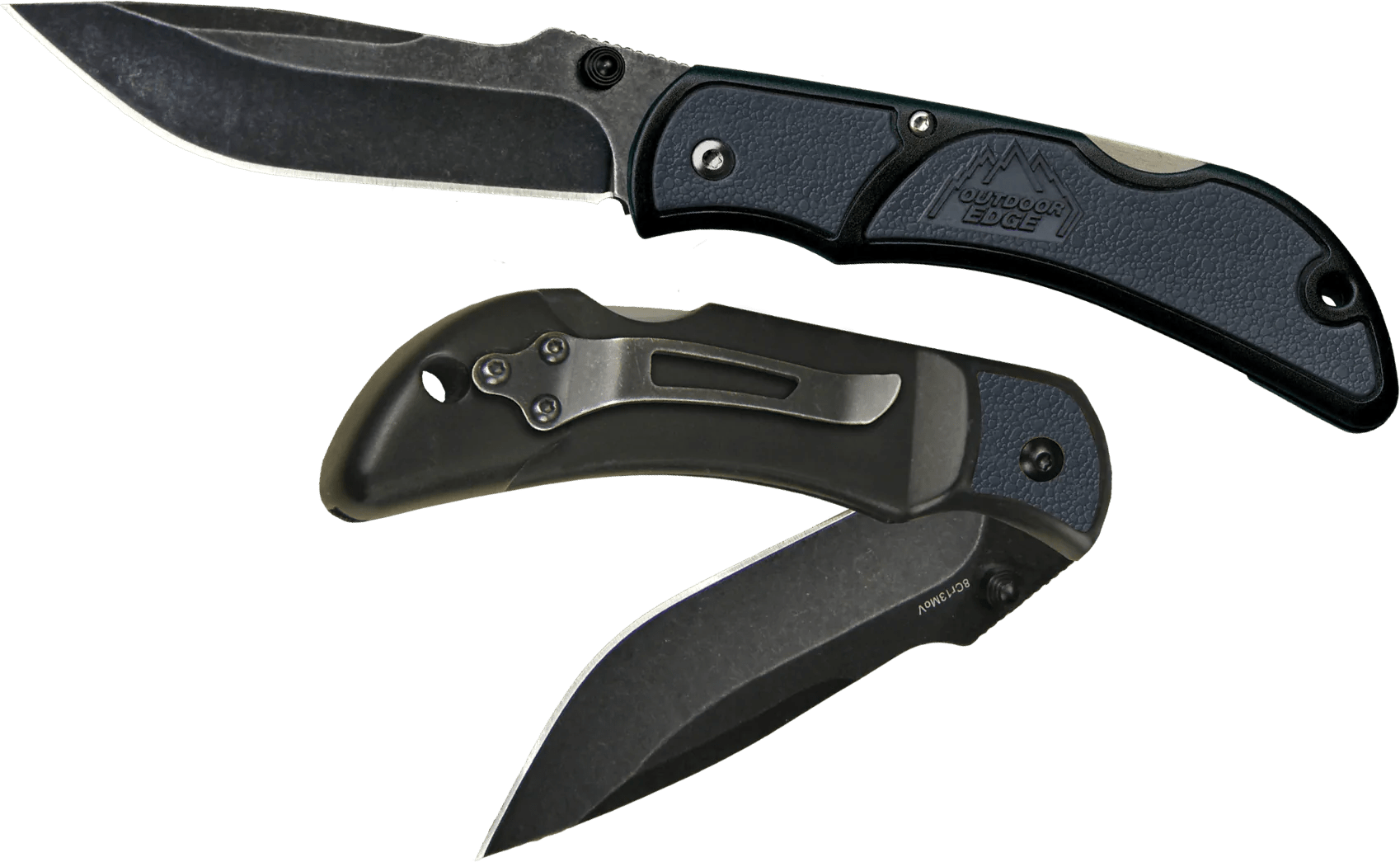 Outdoor Edge Chasm 2.5 Black Knife - BeReadyFoods.com