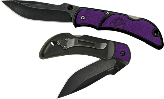 Outdoor Edge Chasm 2.5 Knife Purple - BeReadyFoods.com