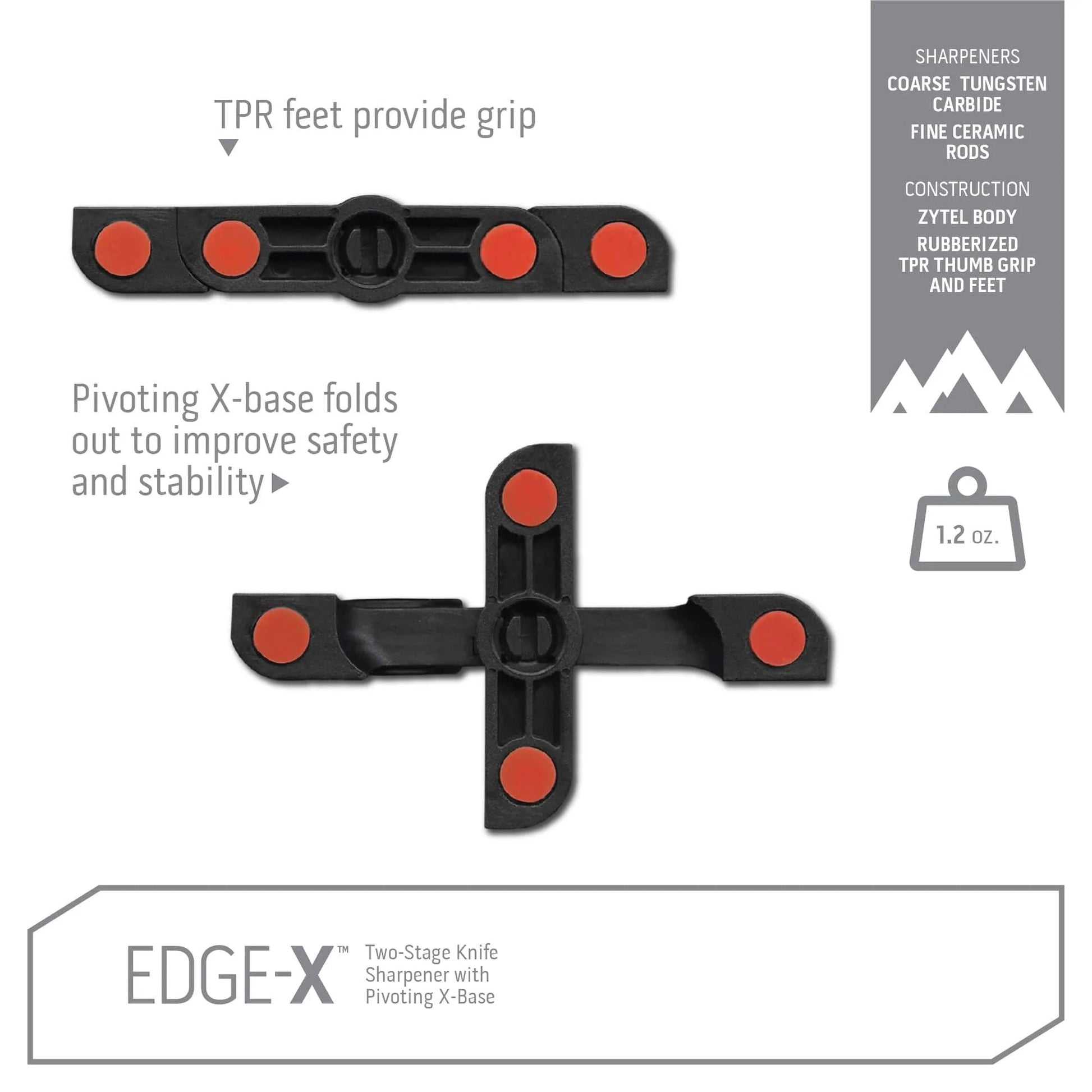 Outdoor Edge Edge-X Sharpener - BeReadyFoods.com