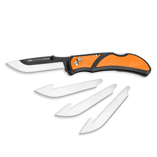 Outdoor Edge Razor EDC Orange Grip - BeReadyFoods.com