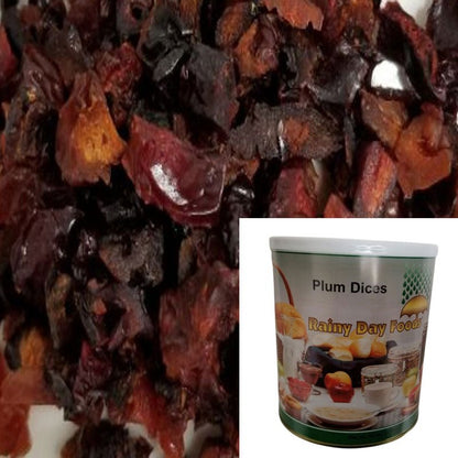 Plum Dices 40 oz #10 - BeReadyFoods.com