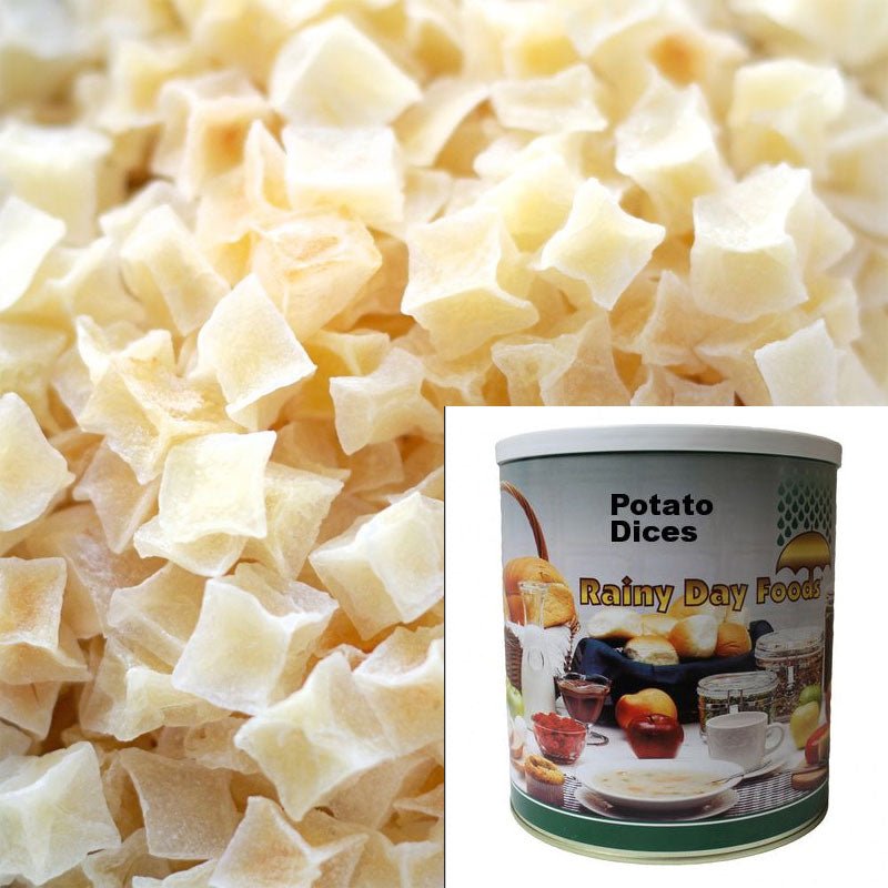 Potato Dices 36 oz #10 - BeReadyFoods.com