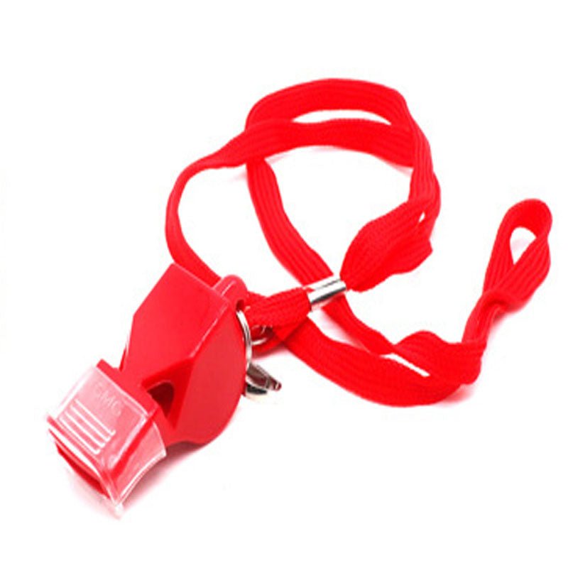 Red Whistle with Lanyard - BeReadyFoods.com