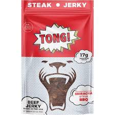 Spricy Sriracha Beef Jerky by TONG 2.25oz - BeReadyFoods.com