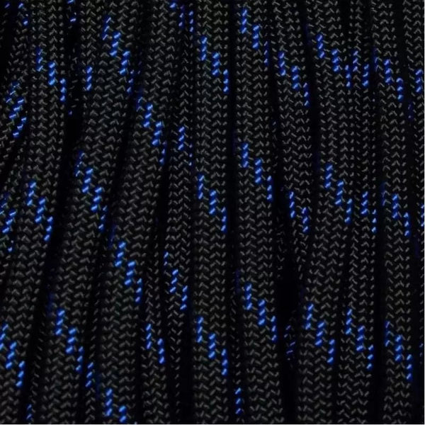 Thin Blue Line 550 Paracord 100 feet Made in USA - BeReadyFoods.com