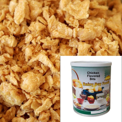 TVP Chicken Flavored Bits 33 oz #10 - BeReadyFoods.com