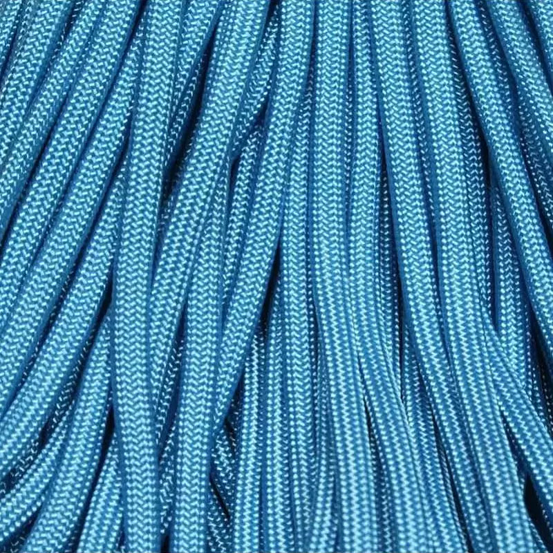 Baby Blue 550 Paracord 100 feet Made in USA BeReadyFoods.com