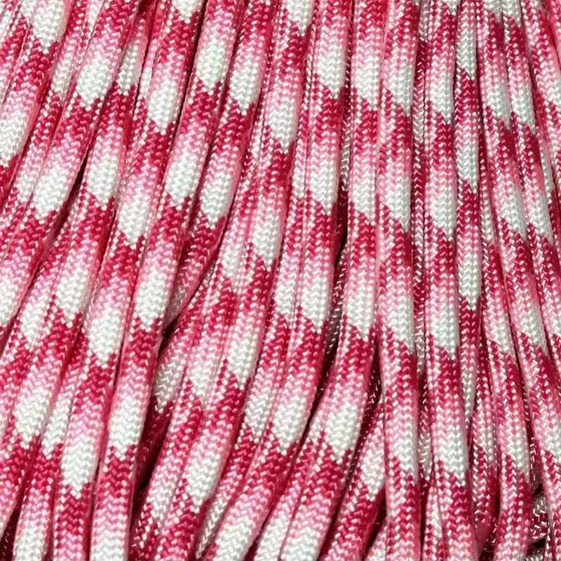 Breast Cancer Awareness 550 Paracord 100 feet Made in USA BeReadyFoods.com