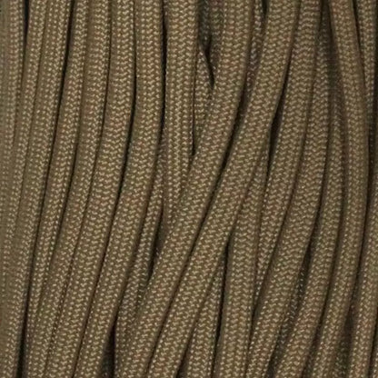 Coyote Brown 550 Paracord 100 feet Made in USA BeReadyFoods.com