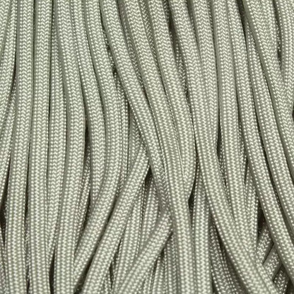 Silver Gray/Grey 550 Paracord 100 feet Made in USA BeReadyFoods.com