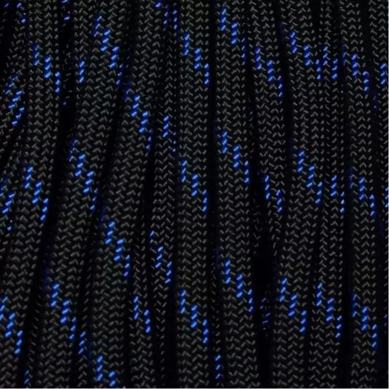 Thin Blue Line 550 Paracord 100 feet Made in USA BeReadyFoods.com