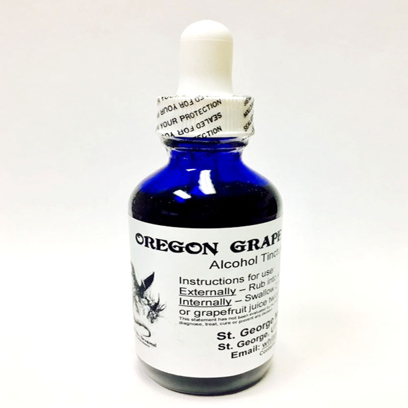 Oregon Grape Elixir 2 oz St. George Medicinal Herb co./Silver Sol