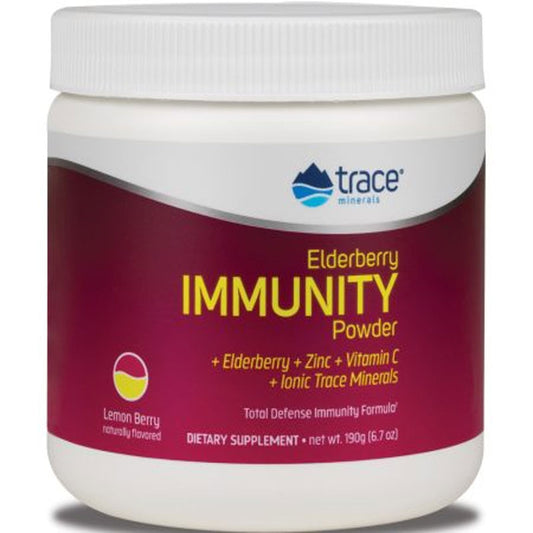 Trace Minerals Elderberry Immunity Powder BeReadyFoods.com
