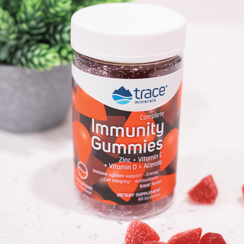 Trace Minerals Immunity Gummies BeReadyFoods.com
