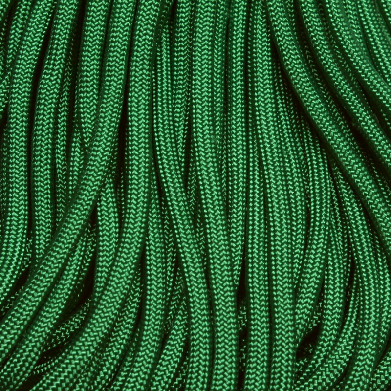 550 Paracord Green Kelly 100 ft Made in USA