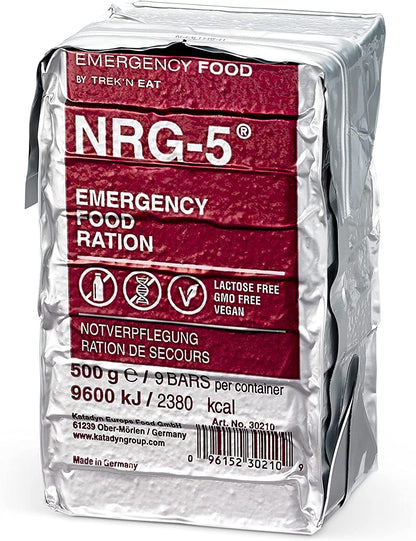 NRG-5 Emergency Ration Bars BeReadyFoods.com