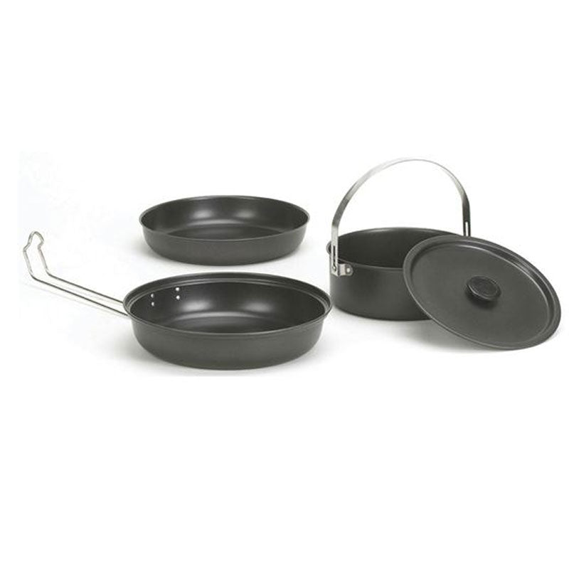 Black Granite Steel Cook Set / Mess Kit BeReadyFoods.com