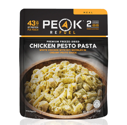 Freeze Dried Chicken Pesto Pasta 5.71 oz Pouch PEAK