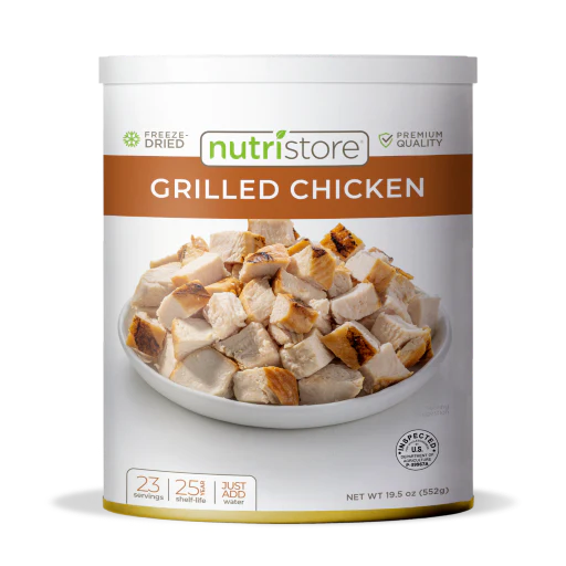 NutriStore Freeze Dried Grilled Chicken 19.47 oz #10 Nutristore