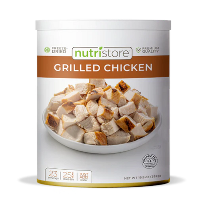 NutriStore Freeze Dried Grilled Chicken 19.47 oz #10 Nutristore