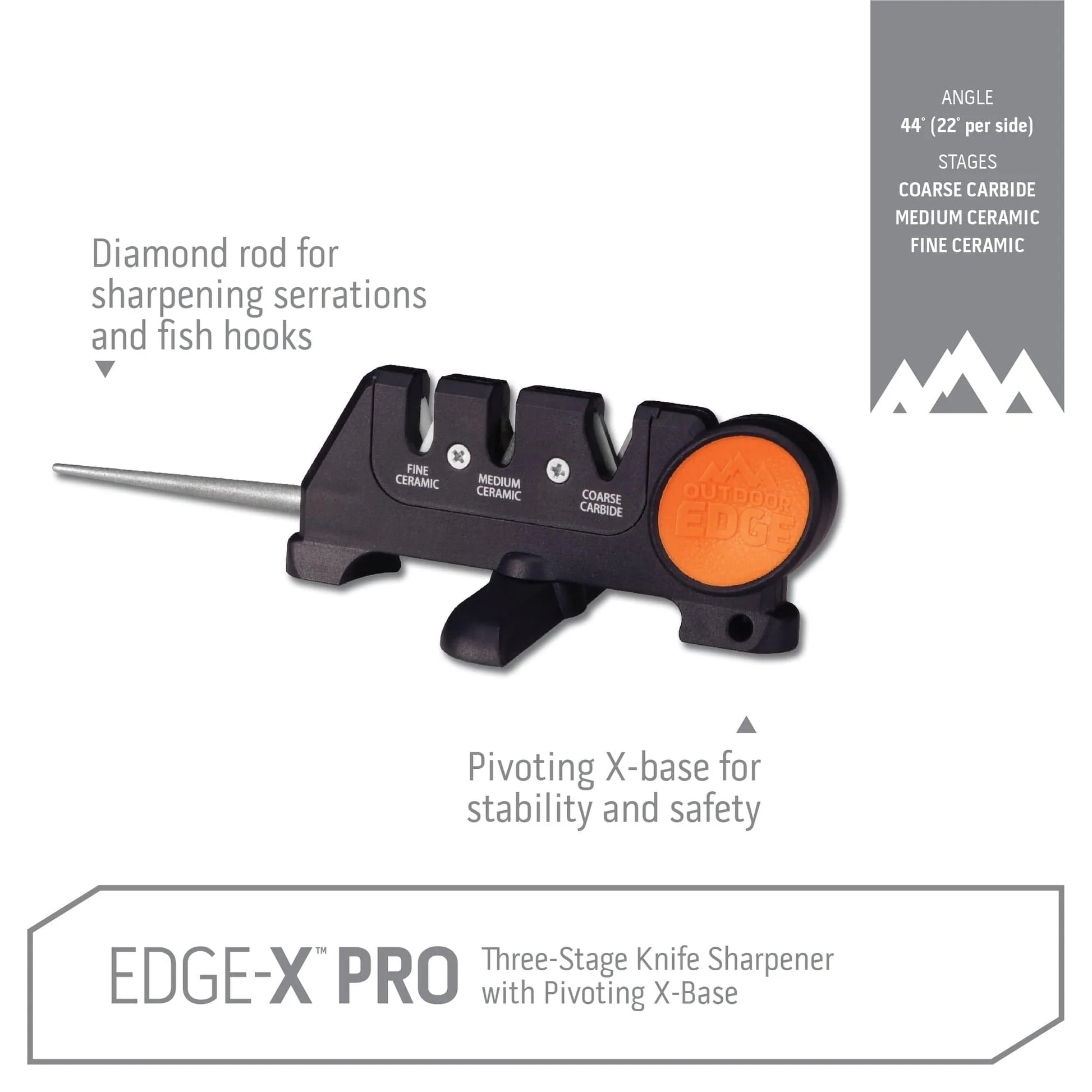 Outdoor Edge X Pro 200 Sharpner BeReadyFoods.com