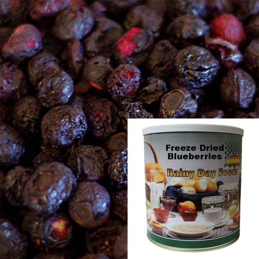 Freeze Dried Blueberries 10 oz  #10 BeReadyFoods.com