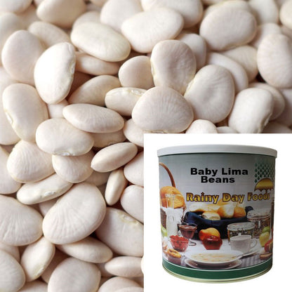 Baby Lima Beans 88 oz #10 (Store Pickup Only) BeReadyFoods.com