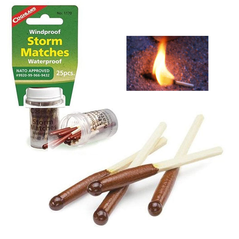 Windproof Waterproof Storm Matches (Store Pickup Only) BeReadyFoods.com