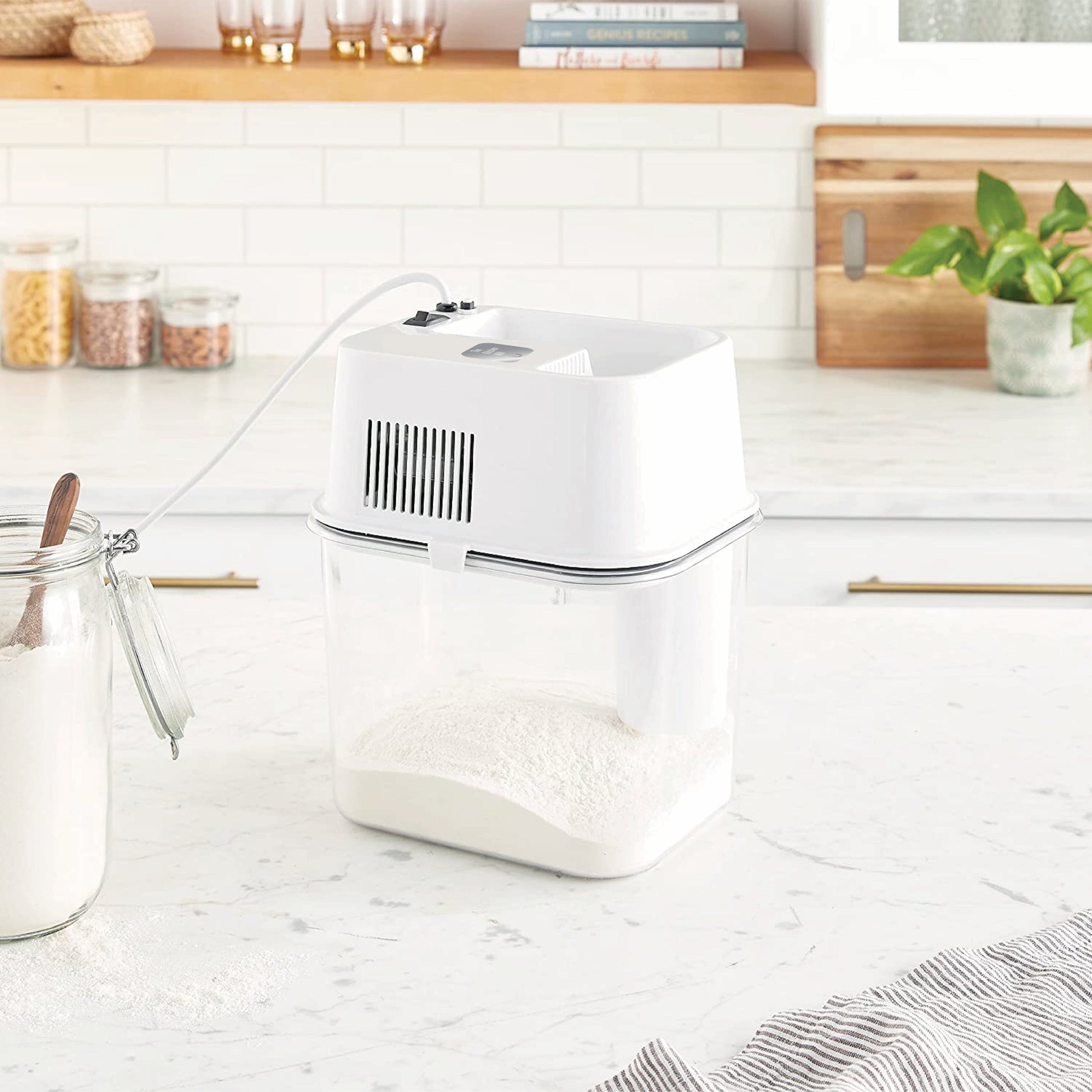 The Kitchen Mill - High Speed Electric Grain/Flour Mill - Assembled in the USA The Kitchen Mill