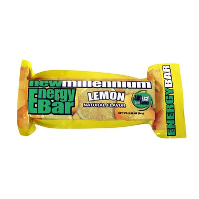 New Millennium Energy Bar Lemon 400 Calories BeReadyFoods.com